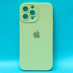 Light Green Spazy Silicone Case for Apple Iphone 12 Pro