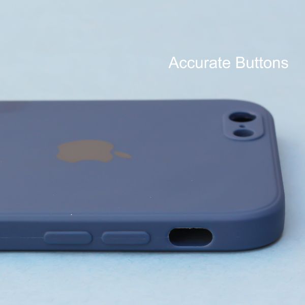 Dark Blue  Candy Silicone Case for Apple Iphone SE 2