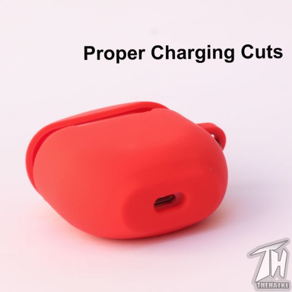 Red Silicone case for Apple Airpods 1/2