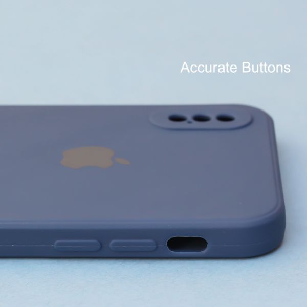 Dark Blue Candy Silicone Case for Apple Iphone Xs Max