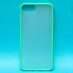 Light Blue Smoke Silicone Safe case for Apple iphone 8 plus
