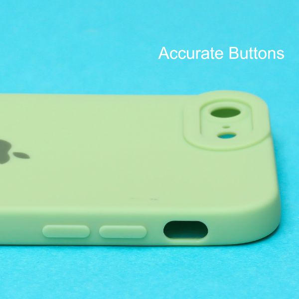 Light Green Spazy Silicone Case for Apple Iphone SE 2