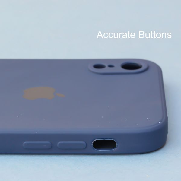 Dark Blue  Candy Silicone Case for Apple Iphone XR