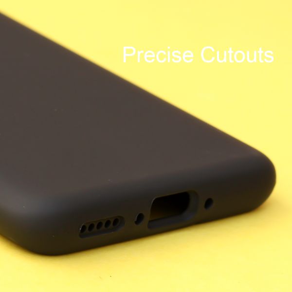 Black Original Silicone case for Oneplus 7 Pro