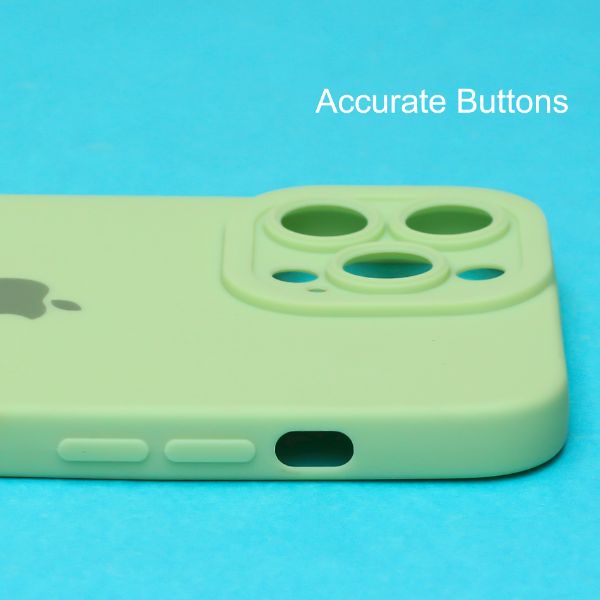 Light Green Spazy Silicone Case for Apple Iphone 13 Pro Max