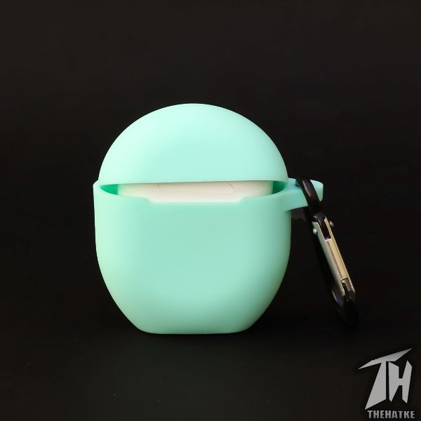 Light Blue Silicone case for Apple Airpods 1/2