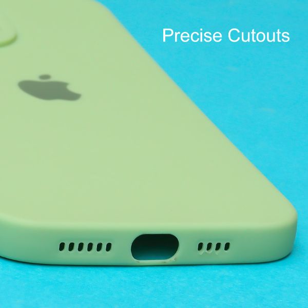 Light Green Spazy Silicone Case for Apple Iphone 12 Pro Max
