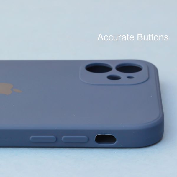 Dark Blue Candy Silicone Case for Apple Iphone 11