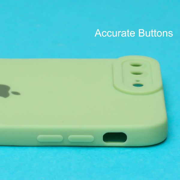 Light Green Spazy Silicone Case for Apple Iphone 8 Plus