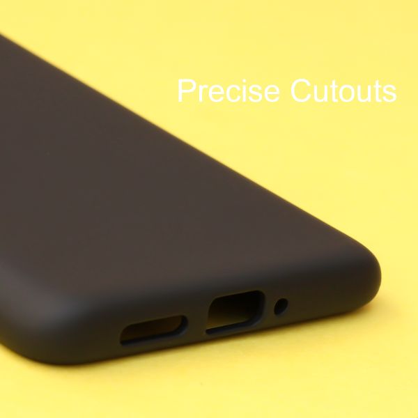 Black Original Silicone case for Oneplus 7T