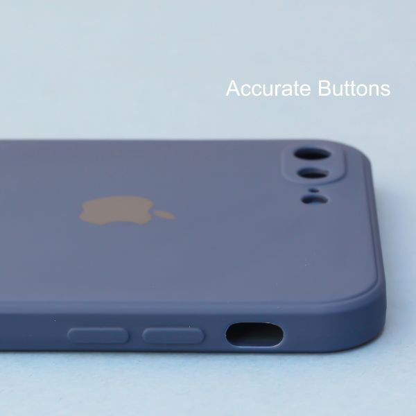 Dark Blue  Candy Silicone Case for Apple Iphone 7 Plus