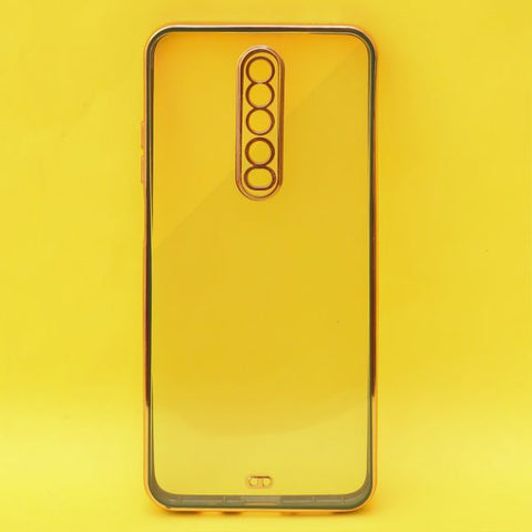 Green Electroplated Transparent Case for Poco X2