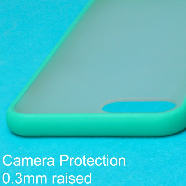 Light Blue Smoke Silicone Safe case for Apple iphone 8 plus