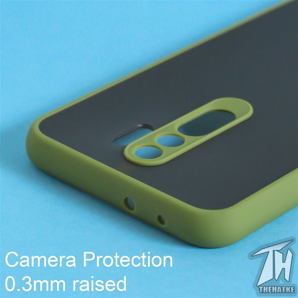 Green Smoke Camera Safe case for Xiaomi Redmi 9 Prime