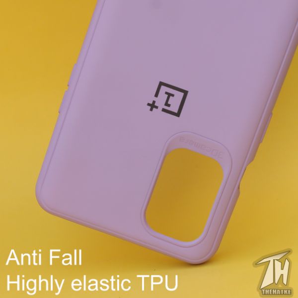 Purple Silicone Case for Oneplus 9 pro