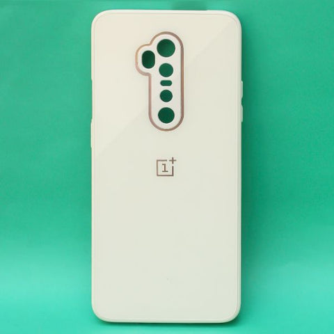 White camera Safe mirror case for Oneplus 7t Pro