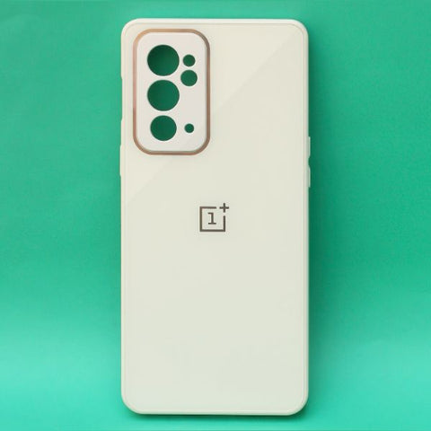 White camera Safe mirror case for Oneplus 9RT