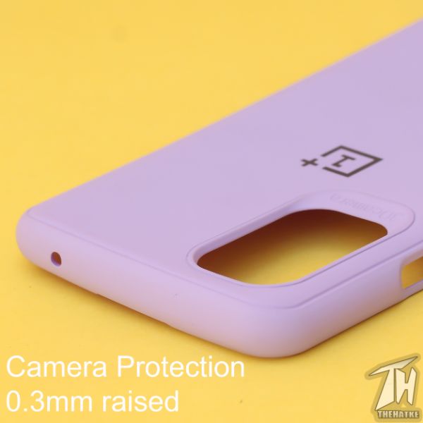 Purple Silicone Case for Oneplus 9 pro