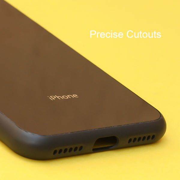 Black mirror Silicone Case for Apple Iphone SE 2