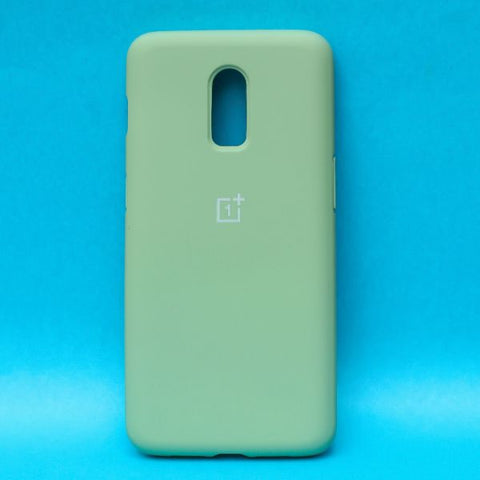 Light Green Original Silicone case for Oneplus 7
