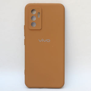 Dark Brown Candy Silicone Case for Vivo V21E