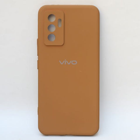 Dark Brown Candy Silicone Case for Vivo V21E