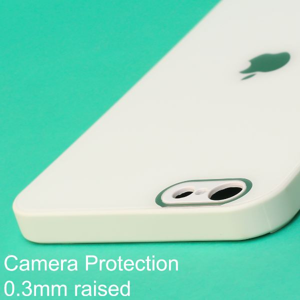 White camera Safe mirror case for Apple iphone 6 plus/6s plus