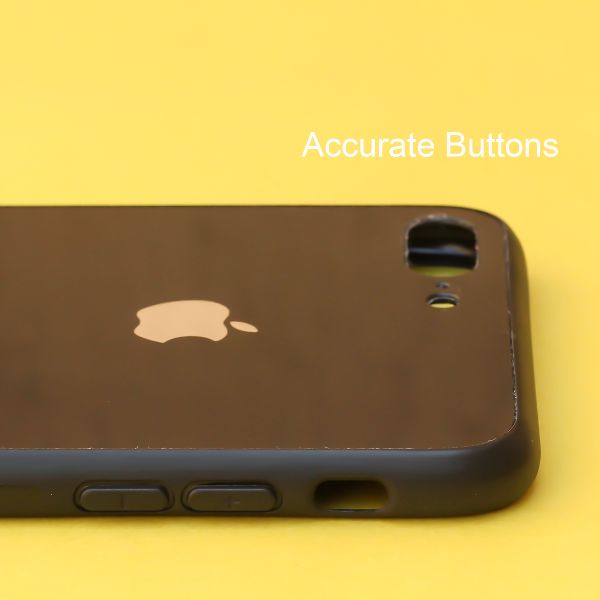 Black mirror Silicone Case for Apple Iphone 7 plus