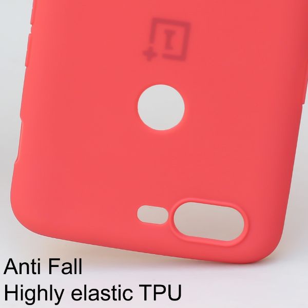 Orange Silicone Case for Oneplus 5T