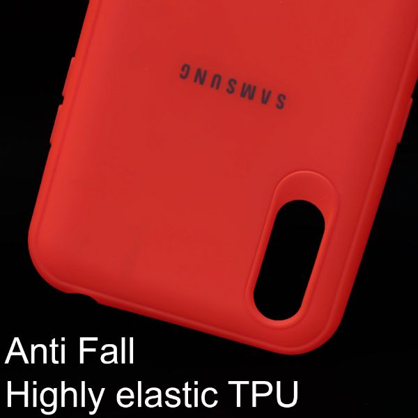 Red Silicone Case for Samsung M01