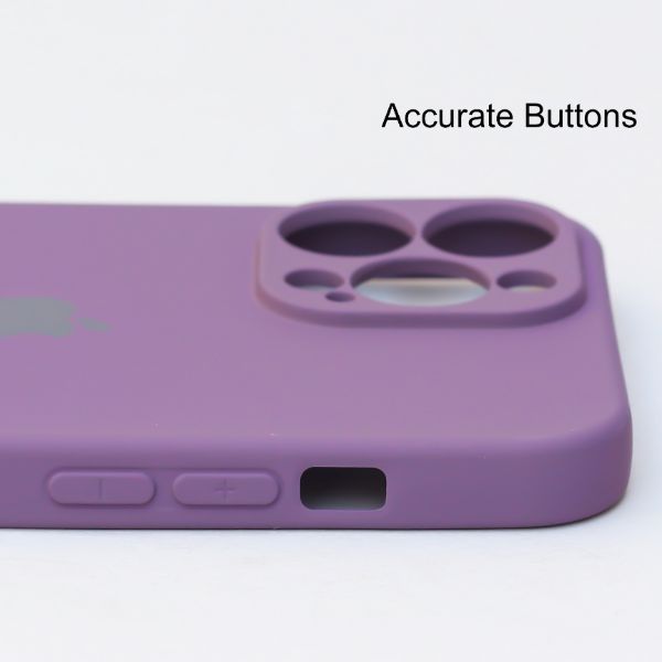 Dark Purple Candy Silicone Case for Apple Iphone 13 Pro Max