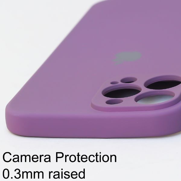 Dark Purple Candy Silicone Case for Apple Iphone 13 Pro Max