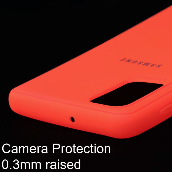 Red Silicone Case for Samsung M31s