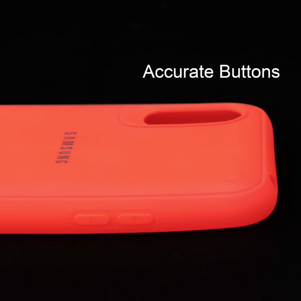 Red Silicone Case for Samsung A01