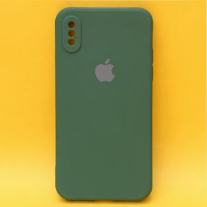 Dark Green Candy Silicone Case for Apple Iphone Xs Max