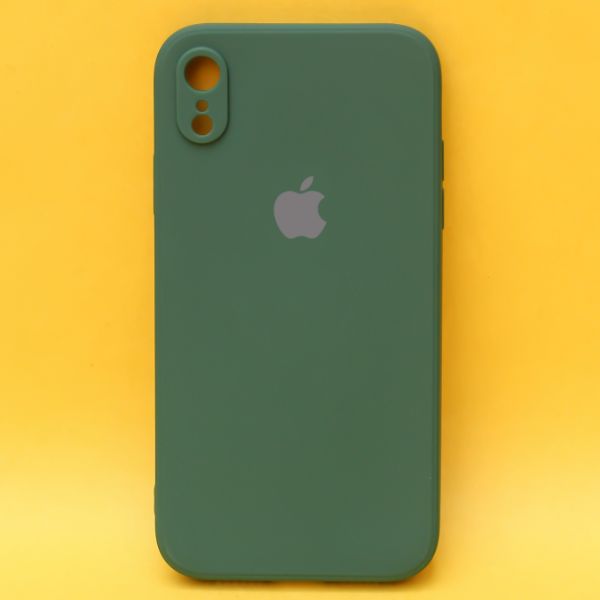 Dark Green Candy Silicone Case for Apple Iphone XR