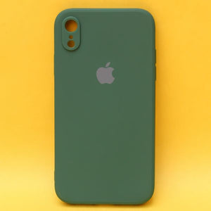 Dark Green Candy Silicone Case for Apple Iphone XR