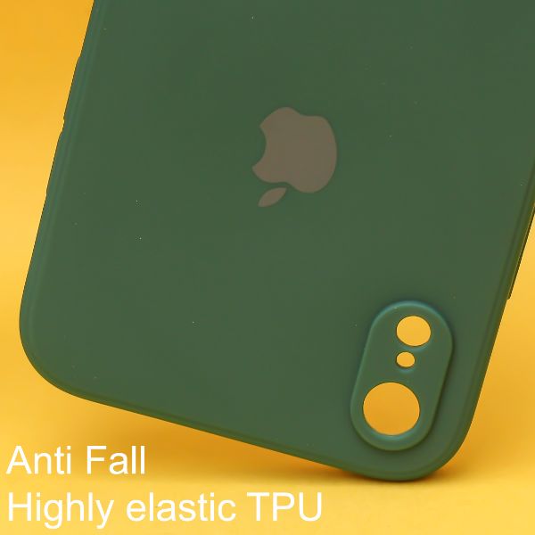 Dark Green Candy Silicone Case for Apple Iphone XR