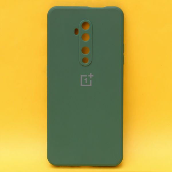 Dark Green Candy Silicone Case for Oneplus 7t Pro