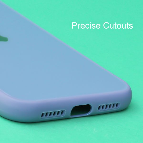 Blue camera Safe mirror case for Apple Iphone 12 Mini