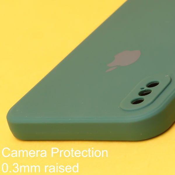 Dark Green Candy Silicone Case for Apple Iphone X/Xs