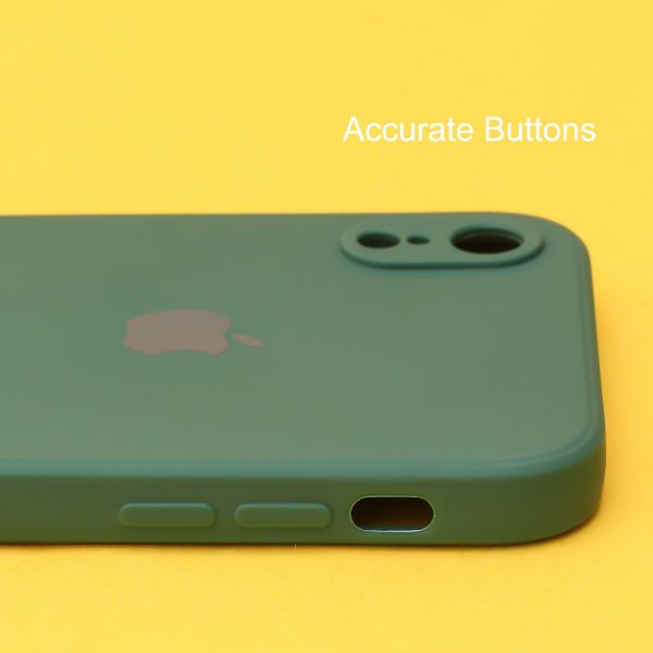 Dark Green Candy Silicone Case for Apple Iphone XR