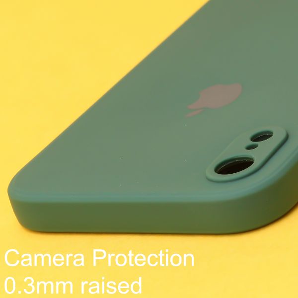 Dark Green Candy Silicone Case for Apple Iphone XR