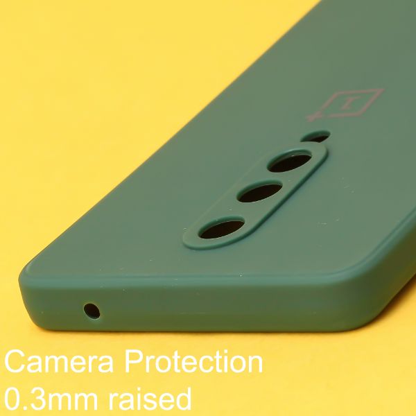 Dark Green Candy Silicone Case for Oneplus 8