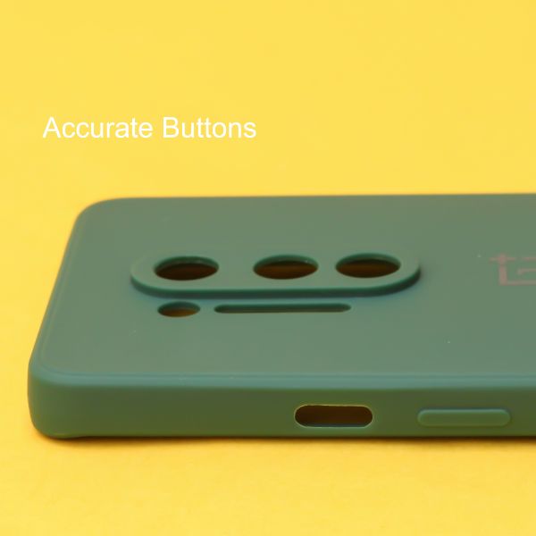 Dark Green Candy Silicone Case for Oneplus 8 Pro