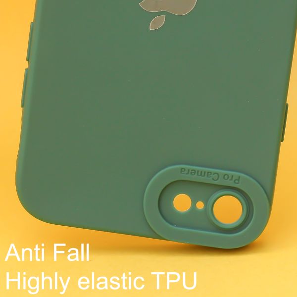 Dark Green Spazy Silicone Case for Apple Iphone 8