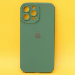 Dark Green Spazy Silicone Case for Apple Iphone 13 Pro max