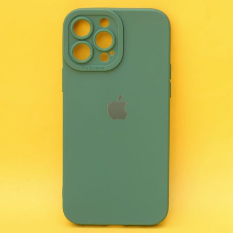 Dark Green Spazy Silicone Case for Apple Iphone 13 Pro max