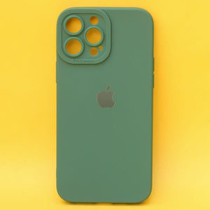 Dark Green Spazy Silicone Case for Apple Iphone 14 Pro