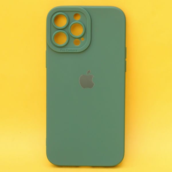 Dark Green Spazy Silicone Case for Apple Iphone 12 Pro Max